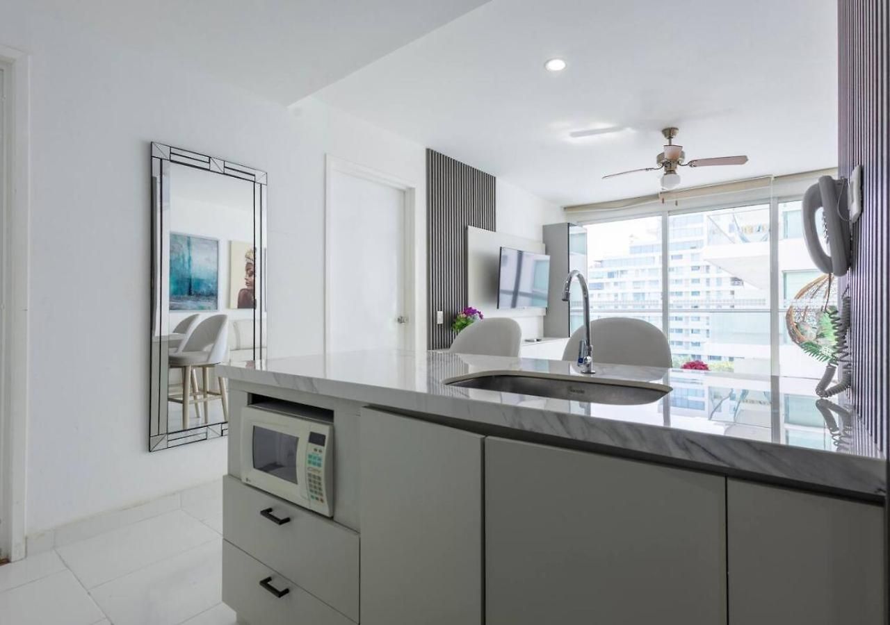 Apartamento Morros 3 Cartagena, Piscina Playa Y Mar