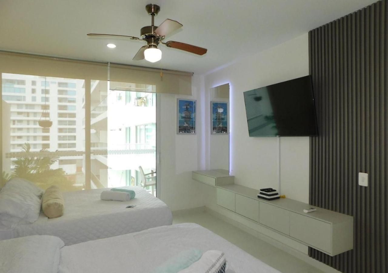 Morros 3 Cartagena, Piscina Playa Y Mar Apartamento